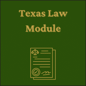 Texas Law Module (Online)