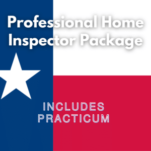 Texas Professional Inspector: Online Courses Sections Only - Value Package