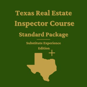 Texas Professional Inspector - Standard Package Without PBM1 and PBM2