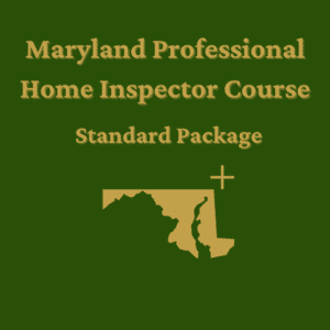 Maryland Professional Inspector - Standard Package